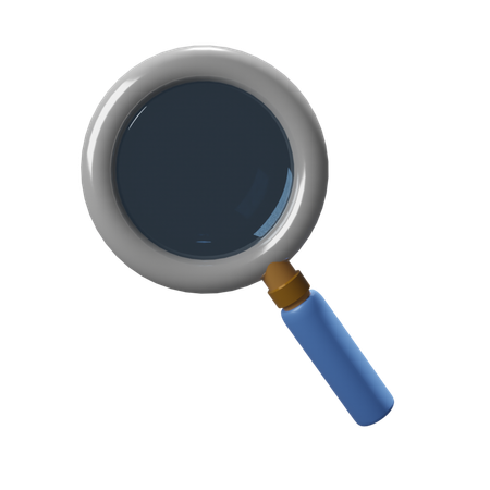 Magnifying Glass  3D Icon