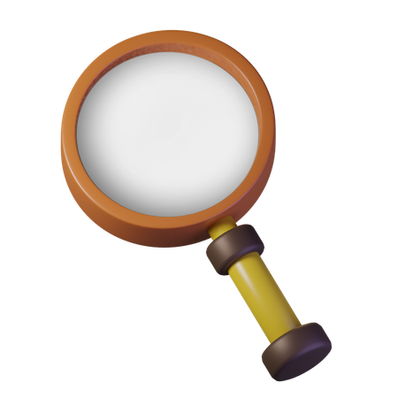 Magnifying Glass  3D Icon