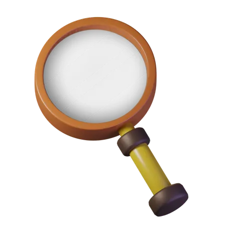 Magnifying Glass  3D Icon