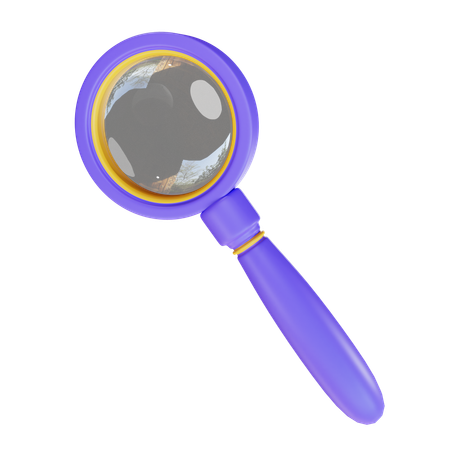 Magnifying Glass  3D Icon