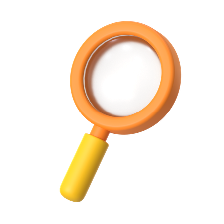 Magnifying Glass  3D Icon