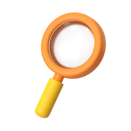 Magnifying Glass  3D Icon