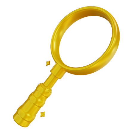 Magnifying Glass  3D Icon