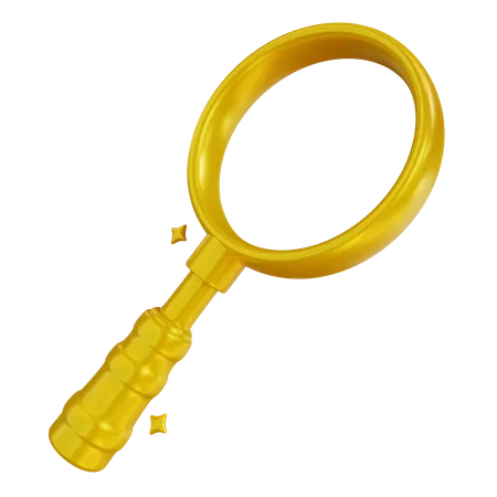 Magnifying Glass  3D Icon