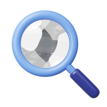 Magnifying Glass  3D Icon