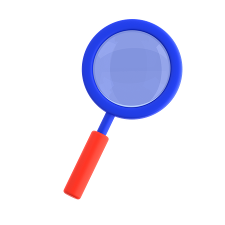 Magnifying Glass  3D Icon