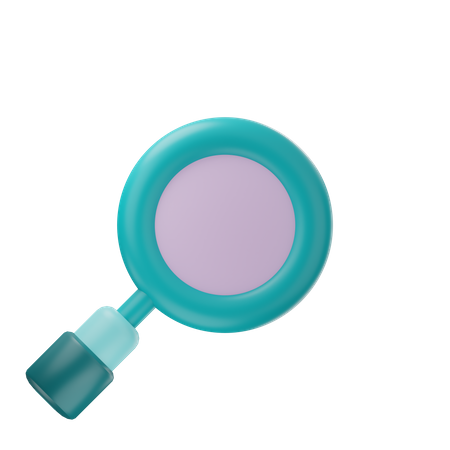 Magnifying Glass  3D Icon