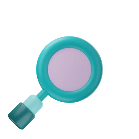 Magnifying Glass  3D Icon