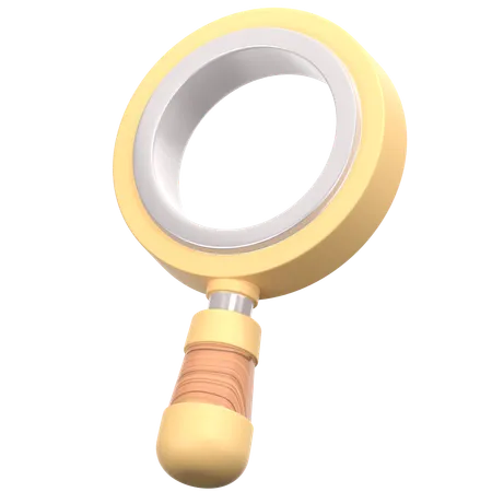 Magnifying glass  3D Icon