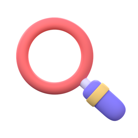 Magnifying Glass  3D Icon