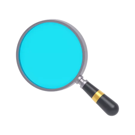 Magnifying Glass  3D Icon