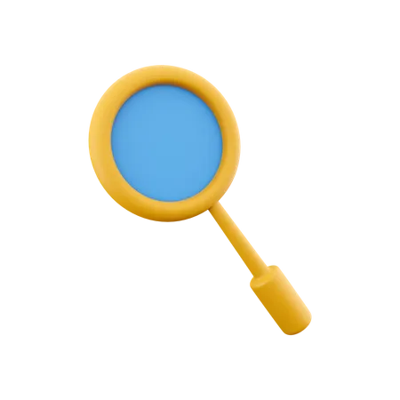 Magnifying Glass  3D Icon