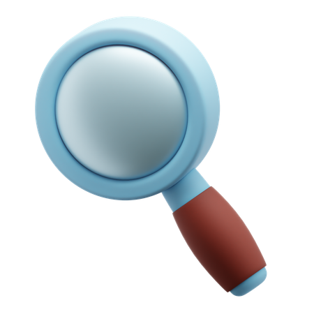 Magnifying Glass  3D Icon