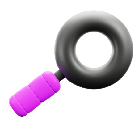 Magnifying glass  3D Icon