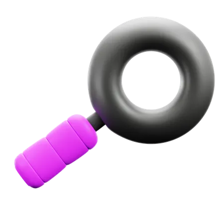 Magnifying glass  3D Icon