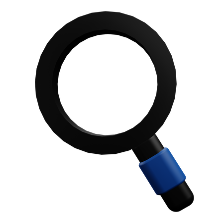 Magnifying Glass  3D Icon