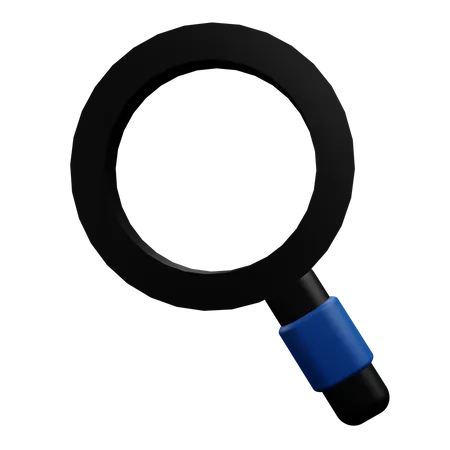 Magnifying Glass  3D Icon