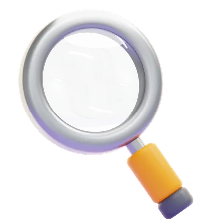 MAGNIFYING GLASS  3D Icon