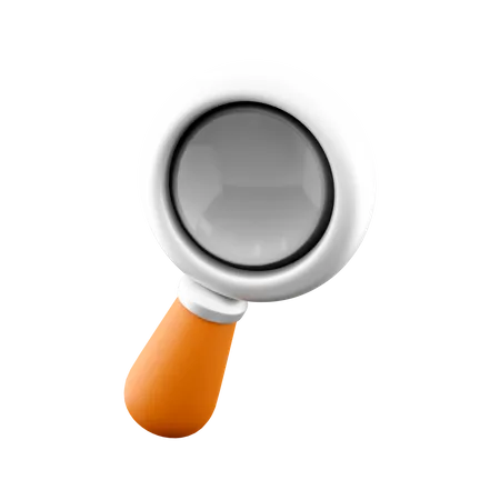 Magnifying Glass  3D Icon