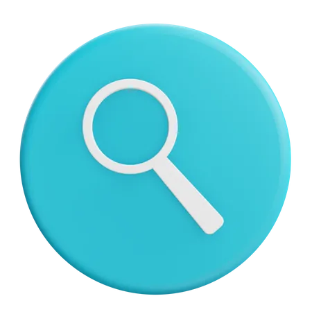 Magnifying Glass  3D Icon