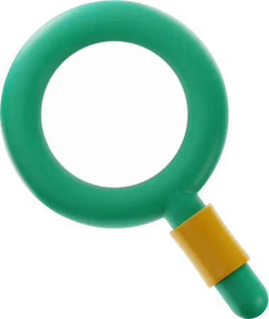 Magnifying Glass  3D Icon