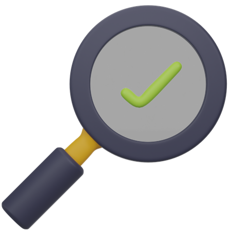 Magnifying Glass  3D Icon