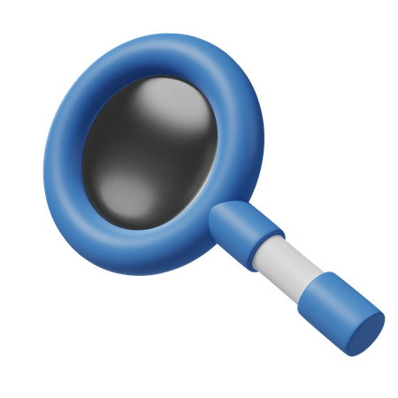 Magnifying Glass  3D Icon