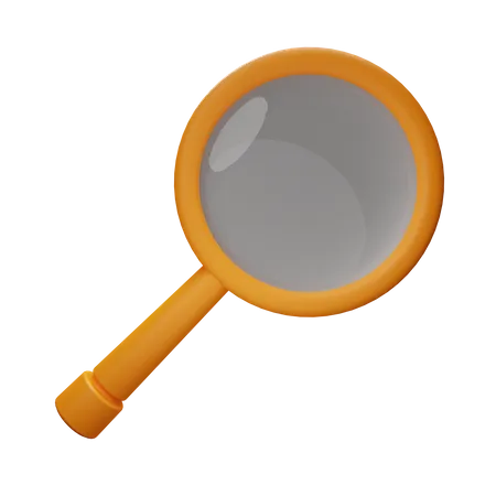 Magnifying Glass  3D Icon