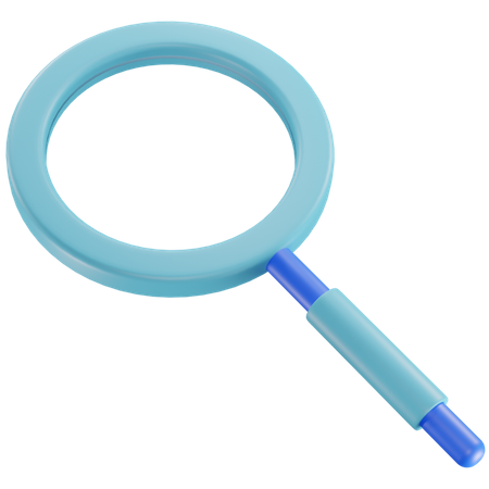 Magnifying Glass  3D Icon