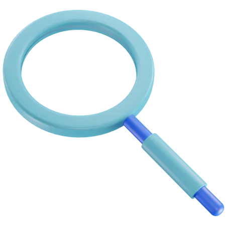 Magnifying Glass  3D Icon