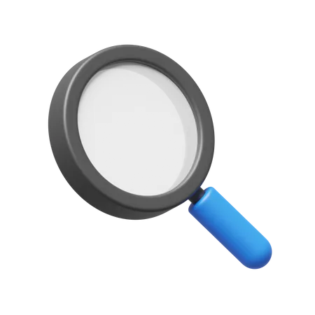 Magnifying Glass  3D Icon