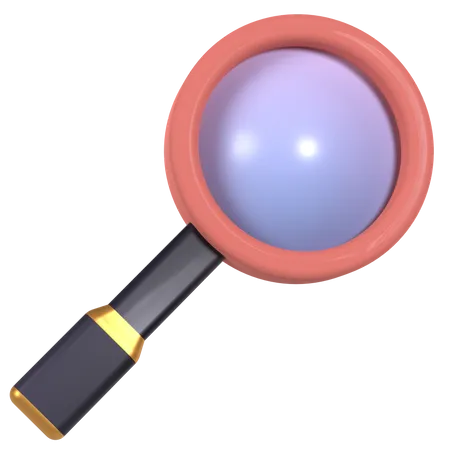 Magnifying glass  3D Icon