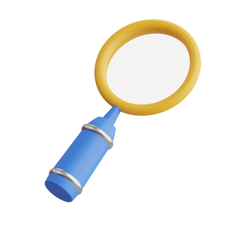 Magnifying Glass  3D Icon