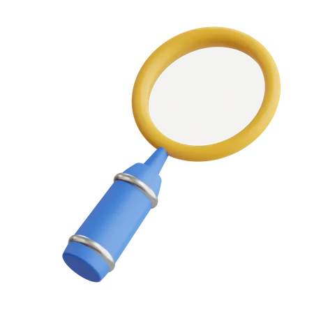 Magnifying Glass  3D Icon