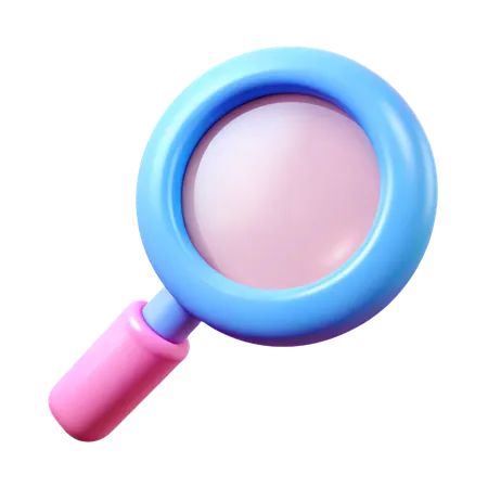 Magnifying Glass  3D Icon