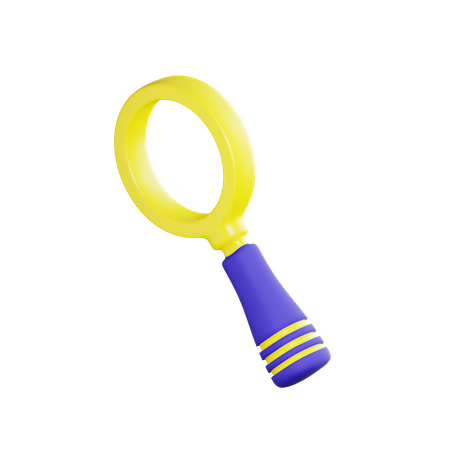 Magnifying glass  3D Icon