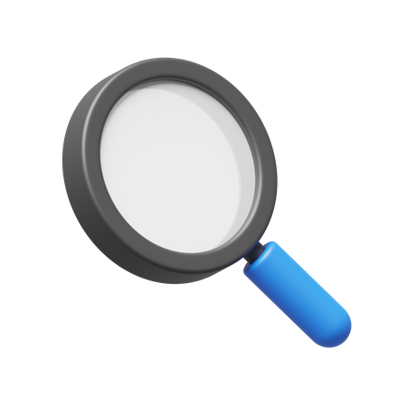 Magnifying Glass  3D Icon