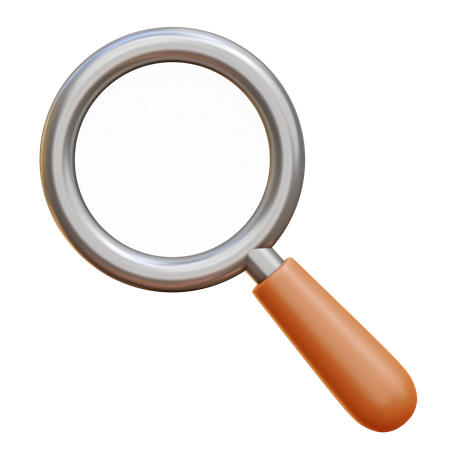 Magnifying Glass  3D Icon