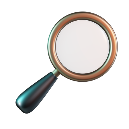 Magnifying Glass  3D Icon