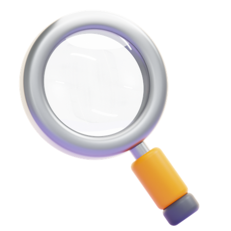 MAGNIFYING GLASS  3D Icon