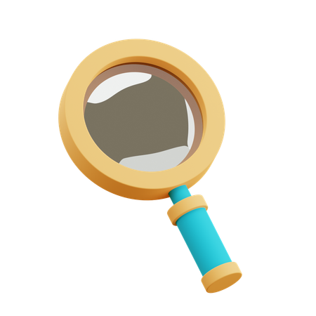 Magnifying Glass  3D Icon