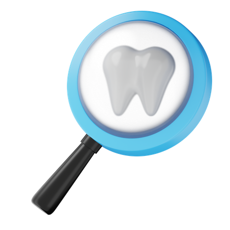 Magnifying glass  3D Icon