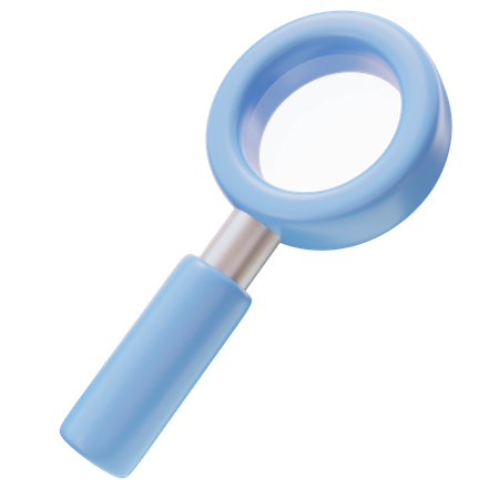 Magnifying glass  3D Icon
