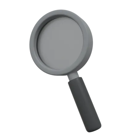 Magnifying Glass  3D Illustration