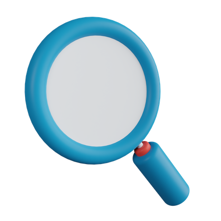 Magnifying Glass  3D Illustration