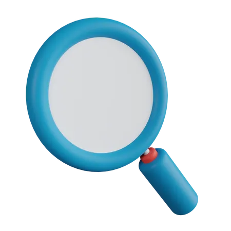 Magnifying Glass  3D Illustration