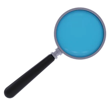 Magnifying Glass 3D Icon