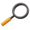free 3d magnifying-glass 