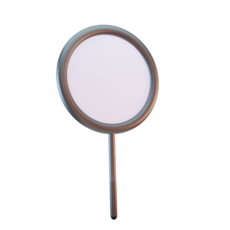 Magnifying Glass  3D Icon