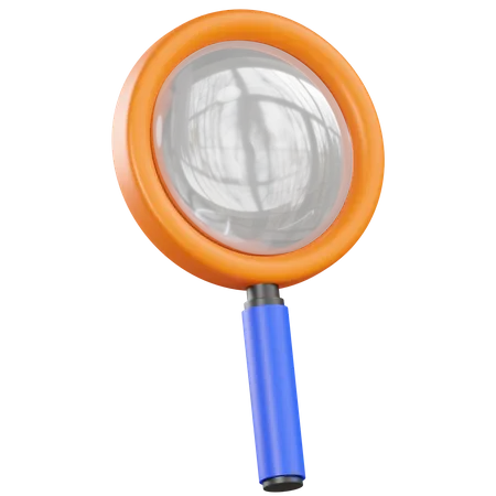 Magnifying Glass 3 D Icon 3D Icon